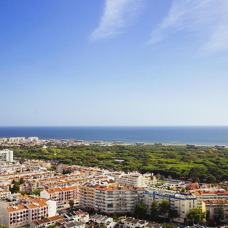 Appartement T2 com uma vista deslumbrante sobre o Atlântico! à Costa da Caparica Extérieur photo